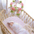 Living Textiles 2-pack Jersey Bassinet Fitted Sheet Butterfly/Blush Gingham Sleeping & Bedding (Bassinet Sheets) 9315311038729