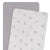 Living Textiles 2-pack Muslin Bassinet Fitted Sheet Dandelion/Grey Sleeping & Bedding (Blankets) 9315311035421