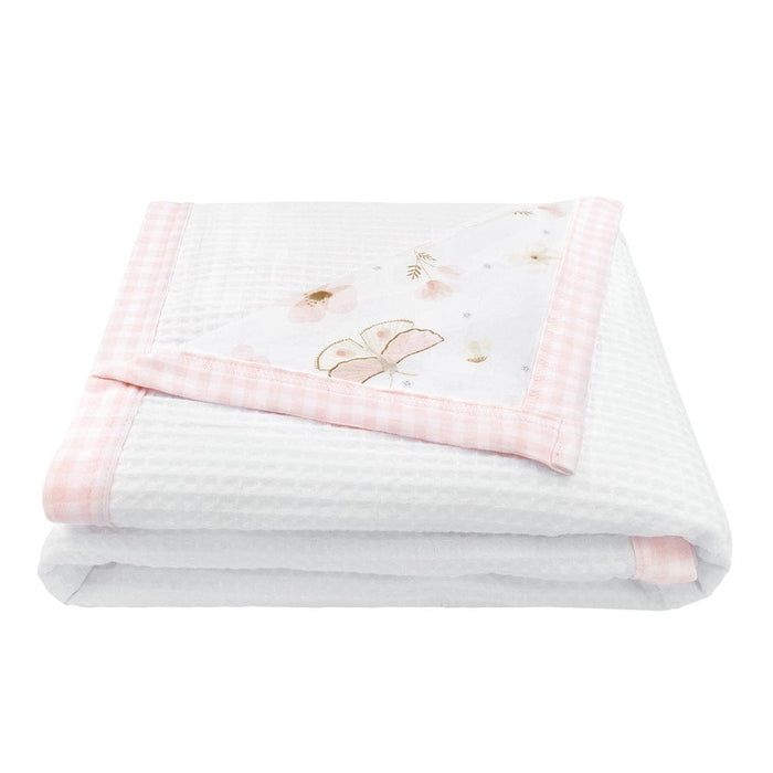 Living Textiles Cot Waffle Blanket - Butterfly Sleeping & Bedding (Quilts) 9315311038767