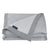 Living Textiles Cot Waffle Blanket Grey Stripe Sleeping & Bedding (Blankets) 9315311029796