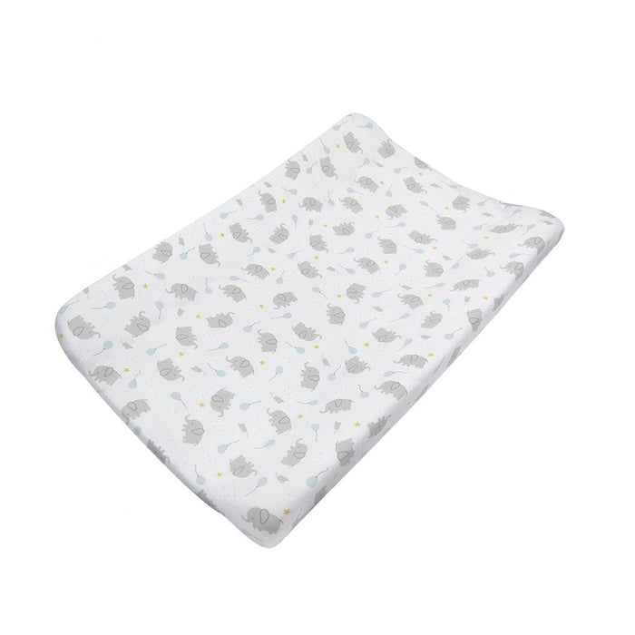 Living Textiles Jersey Change Pad Cover & Liner - Mason Changing (Change Mat Cover) 9315311037739