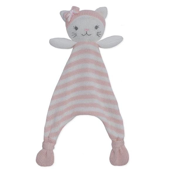 Living Textiles Knit Security Blanket Daisy the Cat Playtime & Learning (Toys) 9315311033823