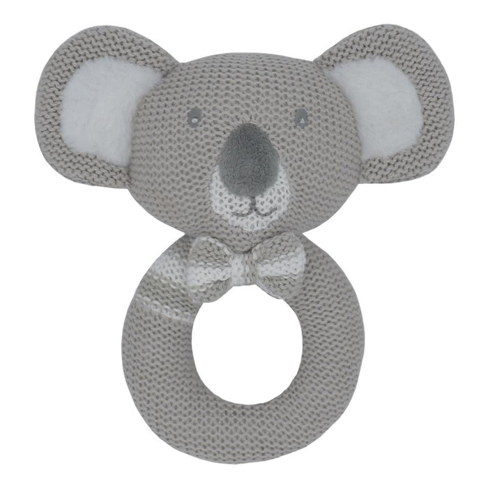 Living Textiles Knitted Rattle Kevin The Koala Playtime & Learning (Toys) 9315311034356