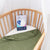 Living Textiles Smart-Dri Round Cot Mattress Protector Sleeping & Bedding (Mattress Protector) 9315311031034