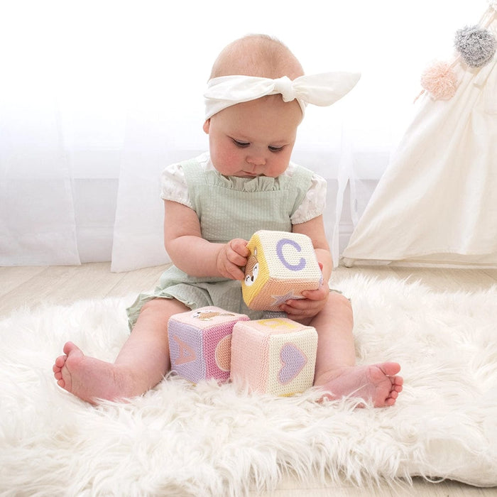 Living Textiles Soft Stacking Blocks - Ava The Fawn Playtime & Learning (Toys) 9315311040357