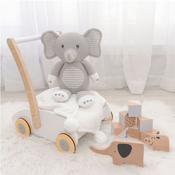 Living Textiles Whimsical Softie Toy Mason the Elephant Playtime & Learning (Toys) 9315311037012