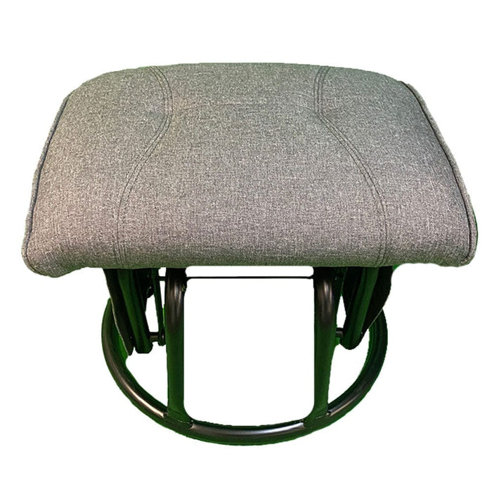 Love N  Care Ambrosia Nursery Rocking Glider Chair Grey Plush Furniture (Glider Chair) 9325049018560