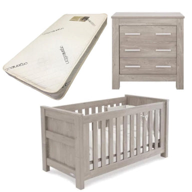 Love N Care Bordeaux Cot, Chest and Bonnell Organic Innerspring Mattress Package Furniture (Packages) 9358417003772