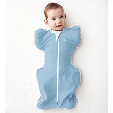 Love To Dream Swaddle Up 1.0 TOG Original Small 3-6kg Dusty Blue Sleeping & Bedding (Swaddle Sleeping Bag) 9343443100939