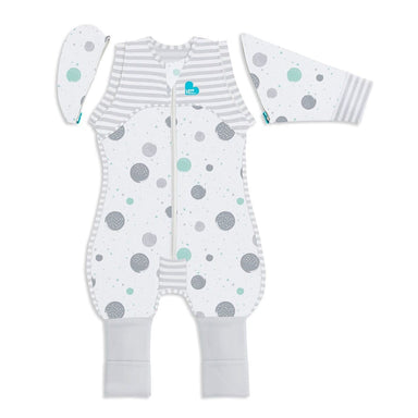 Love To Dream Transition Suit 0.2 TOG Lite Large 8.5-11kg White Sleeping & Bedding (Swaddle Sleeping Bag) 9343443006668