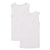 Marquise 2 Pack Lace Trim Singlet 0 White Clothing 9330199274649