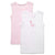 Marquise 2 Pack Singlet 000 Pink Birdy Clothing 9330199335333