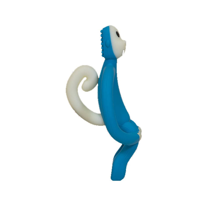 MatchStick Monkey Teething Toy And Gel Applicator Blue Feeding (Teethers) 611901211039