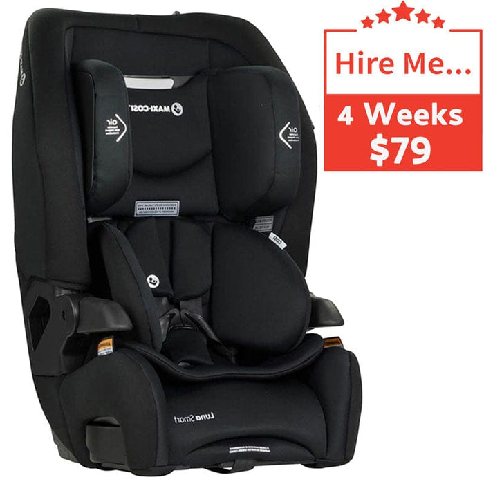 Maxi Cosi Luna Smart Fully Harnesses Car Seat 4 Week Hire Includes Installation & $199 Refundable Bond Baby Mode Service ( Non Product) 9358417000276