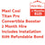 Maxi Cosi Titan Pro 2 Month  Hire Includes Installation & $199 Refundable Bond Baby Mode Service ( Non Product) 9358417000368