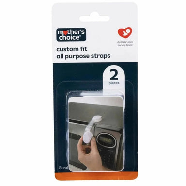 Mothers Choice Custom Fit All Purpose Straps 2 Pack Health Essentials (Home Safety) 9312541742006