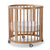 Cocoon Lolli Sprout Cot Natural Beech Wood