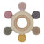 Playground by Living Textiles Multi-Surface Teething Wheel Rose Playtime & Learning (Toys) 9315311038576