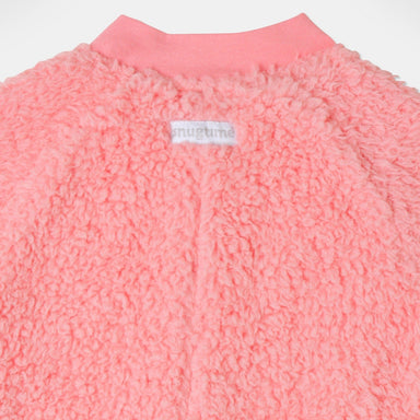 Snugtime Lined Coral Fleece Blanket Sleeper 0 - Pink Sleeping & Bedding (Swaddle Sleeping Bag) 9337672089202