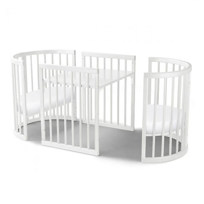 Cocoon Lolli Sprout Cot Snow White Beech Wood