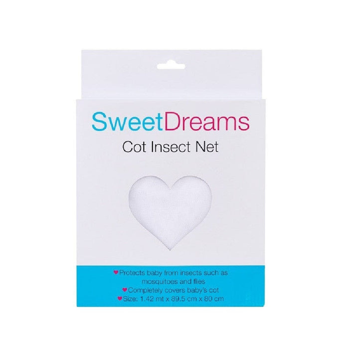 Sweet Dreams Cot Insect Net Sleeping & Bedding (Manchester) 9333767210056