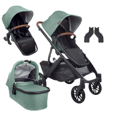 UPPAbaby VISTA V2 DUO Package (Gwen) With Bassinet + Rumble Seat + Upper Adapter- PRE ORDER MAY Pram (Bundle Package) 9358417003468