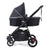 Valco Baby Q Bassinet Midnight Black Pram Accessories (Bassinet & Carrycots) 9315517092594
