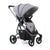 Valco Baby Snap Ultra Tailor Made (Grey Marle) with Maxi Cosi Mico Non Isofix Capsule (Night Grey) & Maxi Cosi Adaptor Pram (Bundle Package) 9358417001822