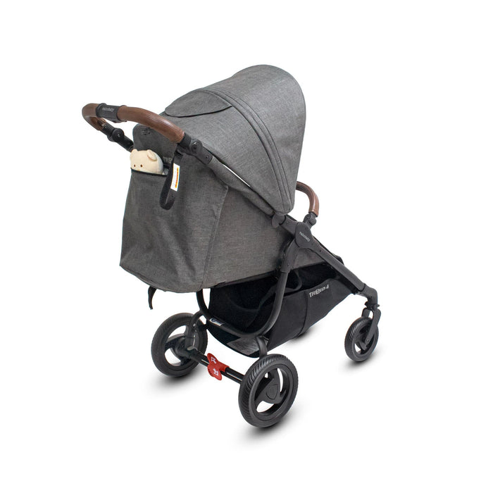Valco Baby Trend 4 Charcoal Pram (4 Wheel) 9315517098183